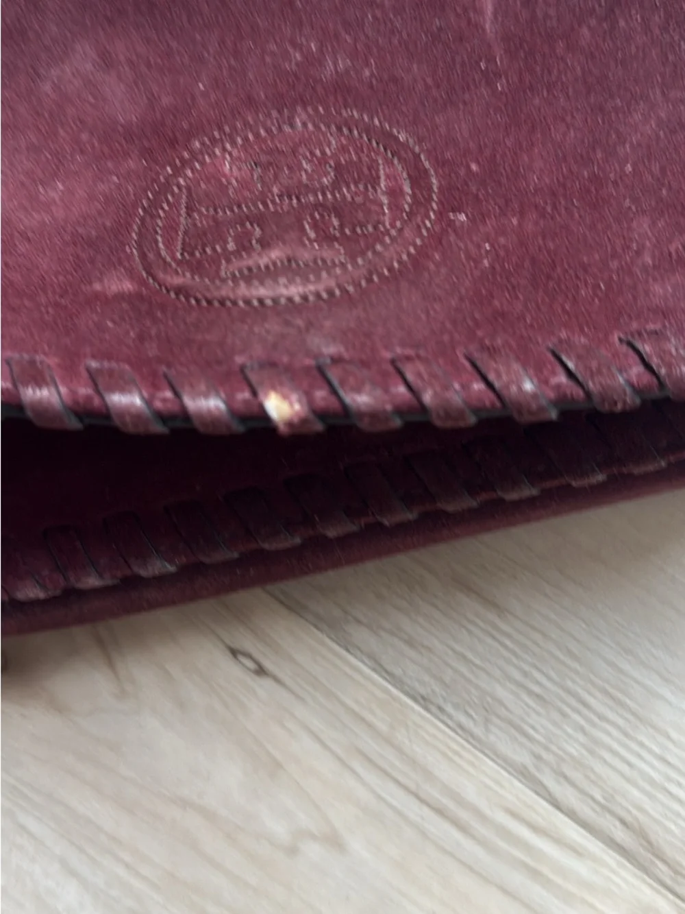 Tory Burch rich burgundy